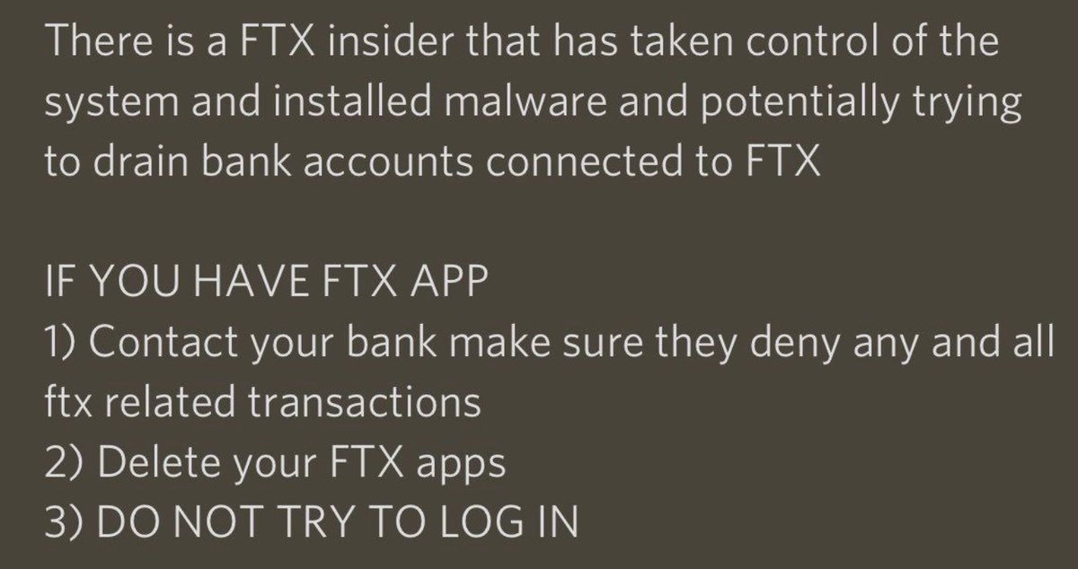 nice job <a href="/SBF_FTX/">SBF</a> !!
#FTXhack