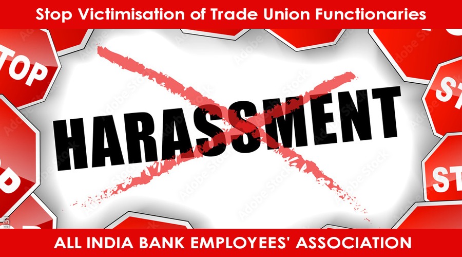 Stop Victimisation of Trade Union Functionaries..
#BankStrike

<a href="/FederalBankLtd/">Federal Bank Ltd</a> <a href="/ChairmanIba/">Chairman IBA</a>