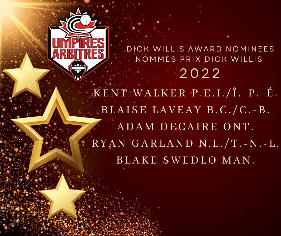 In addition to the winner, we also acknowledge the other nominees, who were recognized by their provinces for having fantastic seasons.
En plus du gagnant, nous soulignons aussi les autres nommés qui ont été reconnu par leurs provinces pour leurs saisons fantastiques.
