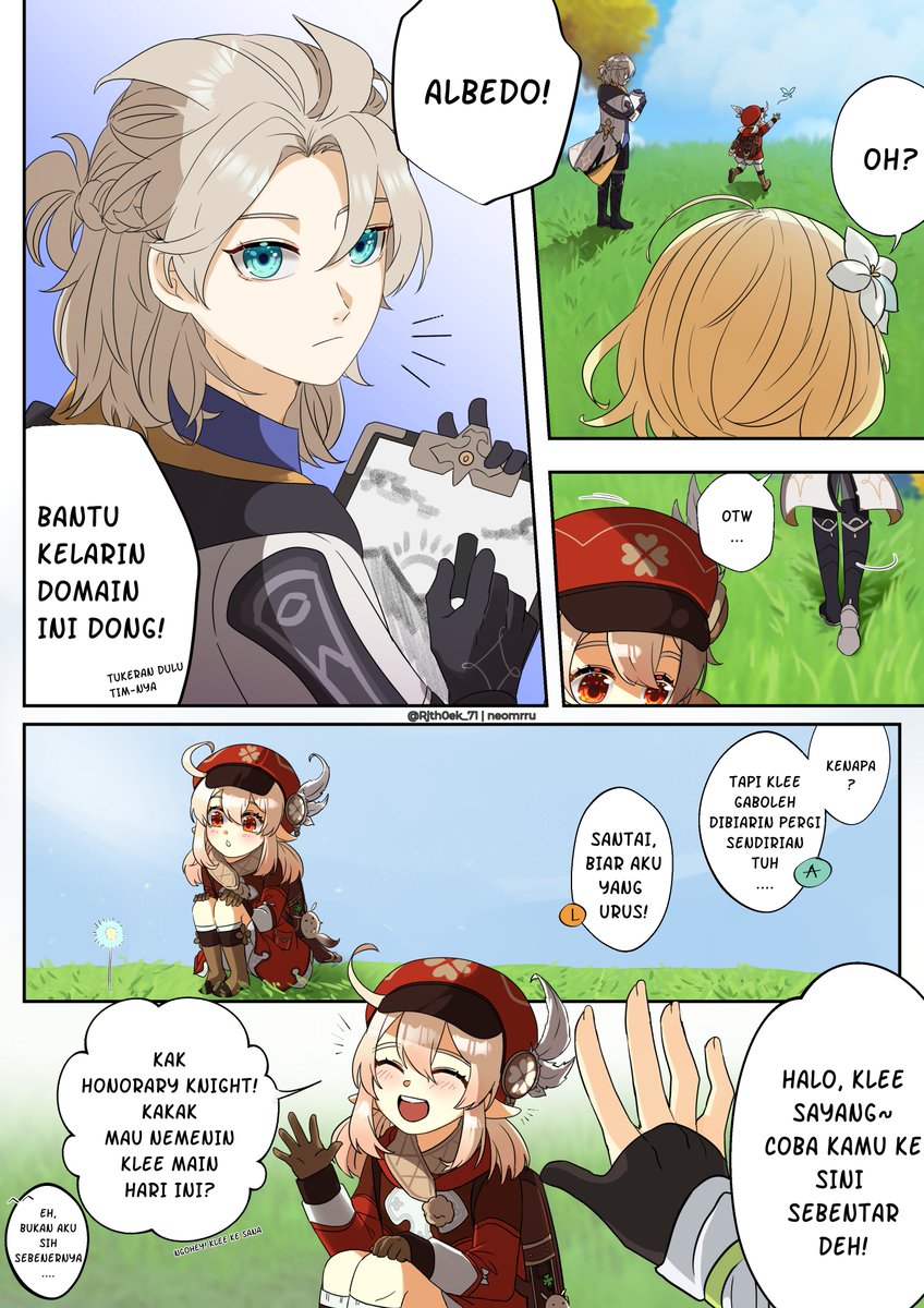 Rjth0ek_71's tweet photo. [Indonesian ver.] - (1/2) | Baca dari kanan ke kiri
-
Jagain anak orang https://t.co/64qE7XuZ24