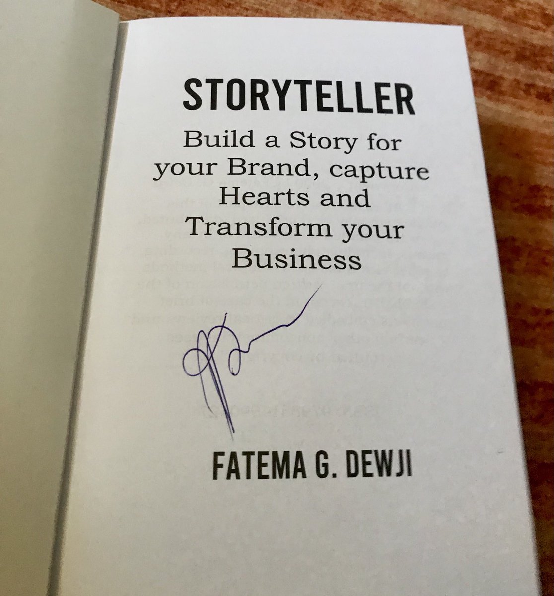 habibu salimu (@habibusalimu) on Twitter photo It is every reader’s wish to have an original copy of a book signed by the author. I secured mine from <a href="/fgdewji/">Fatema Dewji</a> It is every reader’s wish to have an original copy of a book signed by the author. I secured mine from <a href="/fgdewji/">Fatema Dewji</a>