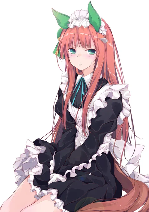 スズカさんとメイド服 