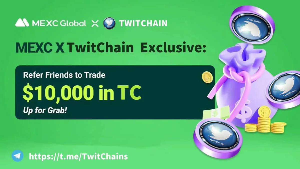 TwitChains's tweet photo. In the future, our project is considering launching on MEXC 👊👊, and we are cooperating with well-known cross chain bridge projects. Please look forward to it🙌🙌🙌
#Twitter #TwitChain https://t.co/gOE23fGlRJ