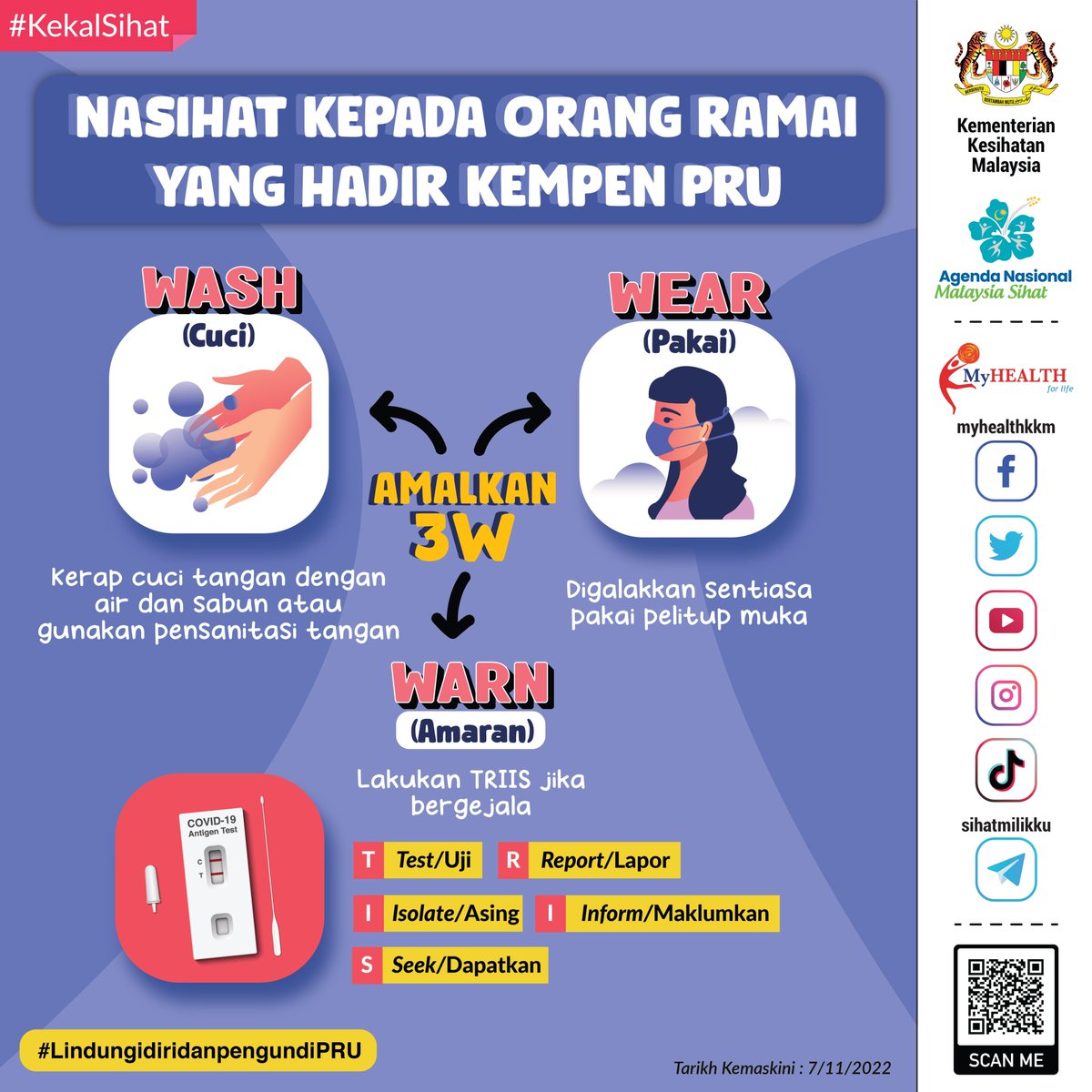 YANG SEDANG BERKEMPEN TU 
JOM AMALKAN 3W