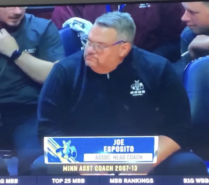 Coach Joe Esposito tweet media