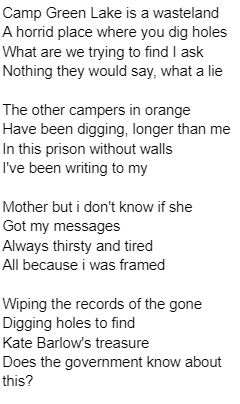 adventuresmissb's tweet photo. We have been studying poetry this term with Year 6, and they have written some amazing pieces! We are reading Holes by #LouisSachar and we wrote poems about the moment Zero finally snaps! (IYKYK). Read some of the best attached and the rest here https://t.co/9BCRlyFnjl https://t.co/Yppxuo8Bdw