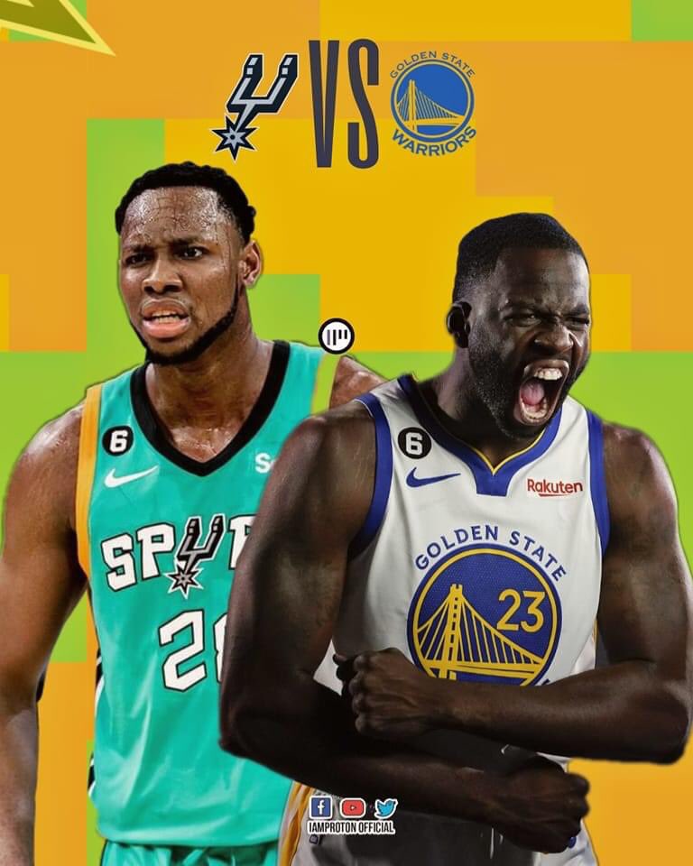 iamproton_ph's tweet photo. SAN ANTONIO SPURS VS GOLDEN STATE WARRIORS

🗓 NOVEMBER 15
🕰 11:00 AM PHT 🇵🇭
🕋 CHASE CENTER

LIKE AND FOLLOW MY FACEBOOK AND TWITTER 👍🏻

SUBSCRIBE TO MY YOUTUBE CHANNEL
https://t.co/nqhs6kYAsT

#iamproton #Porvida #DubNation https://t.co/jvrqPqLsFs