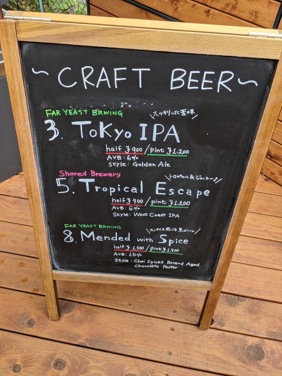 タカオマウンテンハウスでベジサンドとSHAREDBREWERYさんの
TROPICALESCAPE🤩✌️