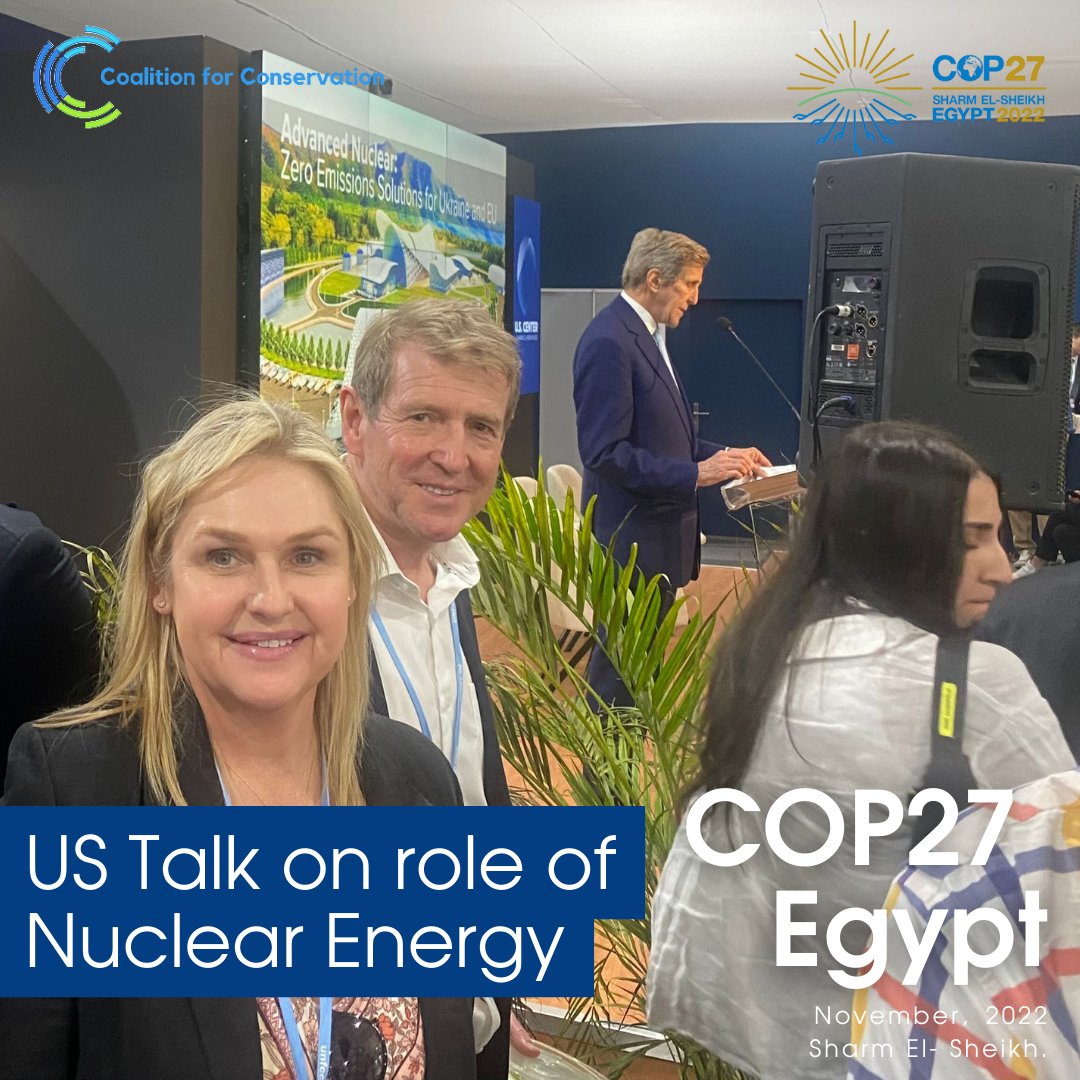 Watching John Kerry, US Special Presidential Envoy for Climate talk about the important role nuclear energy plays in decarbonisation and supporting green energy and renewables. 

 #COP27 #Coalition #Conservation  #Environment #Sustainability #Eco #Auspol #nuclearenergy