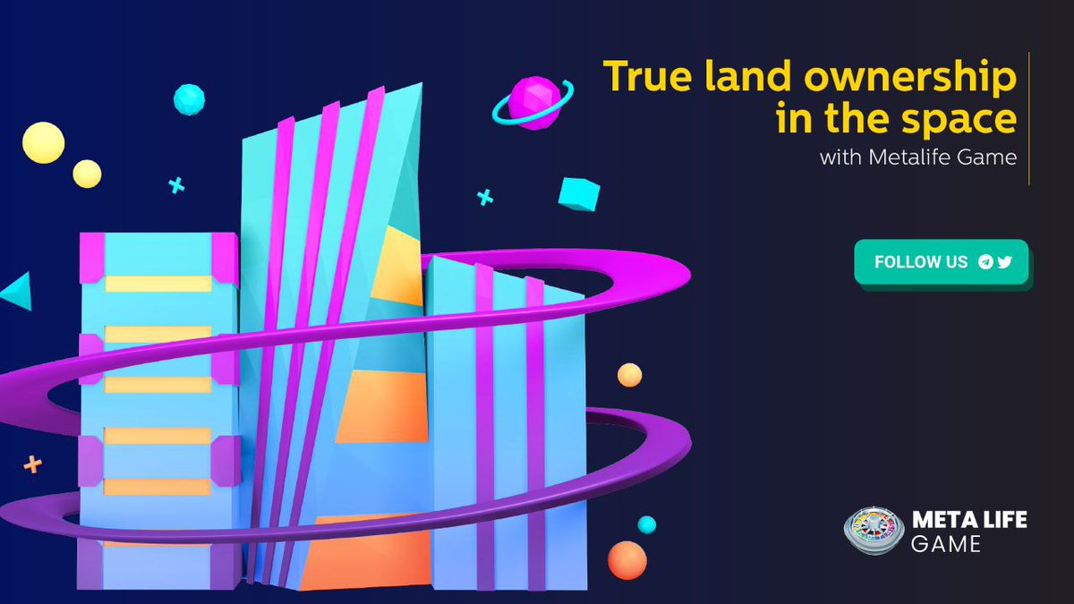 _Metalifegame_'s tweet photo. ⚡️To all #NFTcollectors out there who plan to explore the #metaverse space, try to ✅check out #Metalifegame. This 👩‍💻platform is the first of its kind that offers true land ownership in the space. 🤔If you want to know more about us, you can check our website now.

#web3 #gamefi https://t.co/DXKYf7FYdD