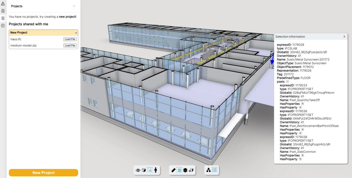 thatopencompany's tweet image. Less than 24h left until we open our Advanced BIM Frontend Development course registration.

Boost your career as a #BIM software developer learning #Typescript and #React.

Build a complete BIM web app using IFC.js and #Firebase with us.

Waiting list👇 

advanced-frontend-course.ifcjs.io