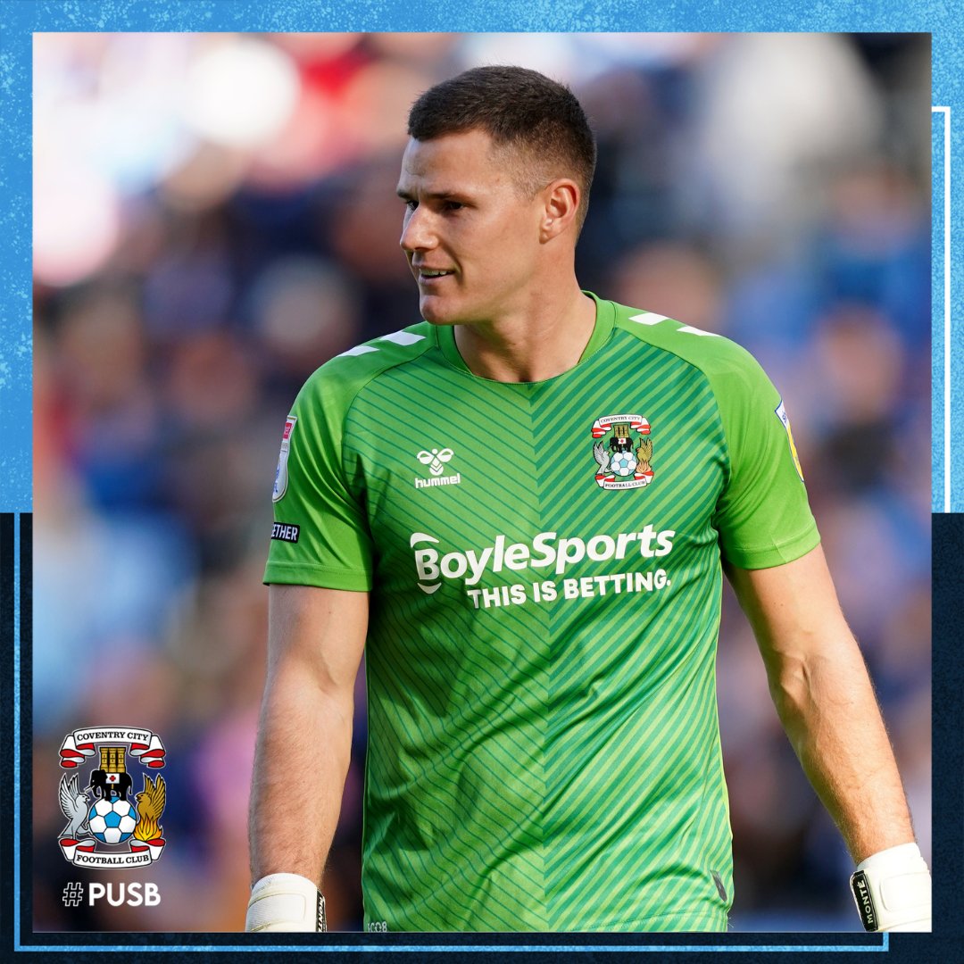 Coventry_City's tweet photo. ⛔ No goalkeeper has a better save percentage in the Championship this season than 𝗕𝗲𝗻 𝗪𝗶𝗹𝘀𝗼𝗻 (77.1%).

⛔ No team has conceded fewer goals in the Championship this season than 𝘁𝗵𝗲 𝗦𝗸𝘆 𝗕𝗹𝘂𝗲𝘀.

🔥 ʟᴇᴠᴇʟꜱ.

#PUSB https://t.co/On7nfNJXE5