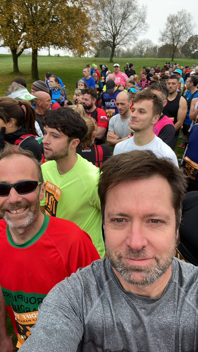 Tough runner today <a href="/toughrunner/">Sandy Haugh</a> Good company