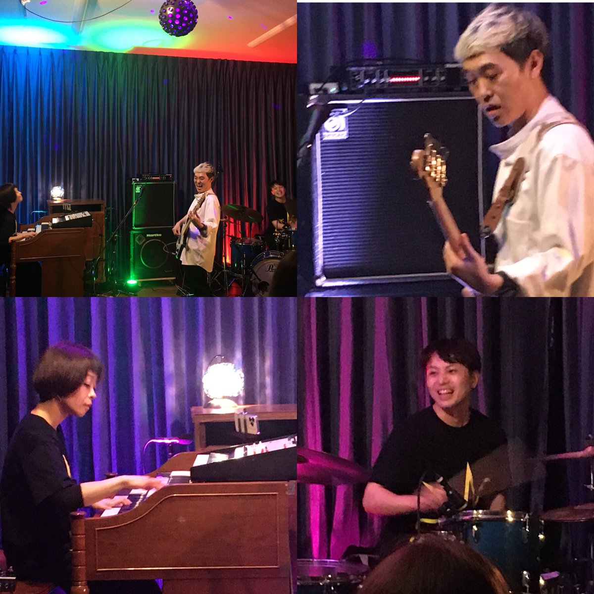 ShunichiH1's tweet photo. BANANA NEEDLE live@Flower Pop
バナナニードル市塚さんの圧倒的なブ熱いハモンドサウンド楽しさ満載でした。アンコール後、急遽Saxのケンケン氏も乱入してセッション!充実したライになりました
#flowerpop
#banananeedle
#jazzguma
#lovemax
#バナナニードル
#フラワーポップ https://t.co/neuhQ3V00Q