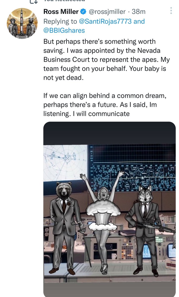 SantiRojas7773's tweet photo. I have never known of a CEO that engages in a honest an transparent way with retail investors who are not famous with millions of followers and that speaks of his integrity, vision and clear goals @rossjmiller we have your back! 🇺🇸 $BBIG @BBIGshares @lomotifofficial #CommonDream https://t.co/lfDHi2AlDc