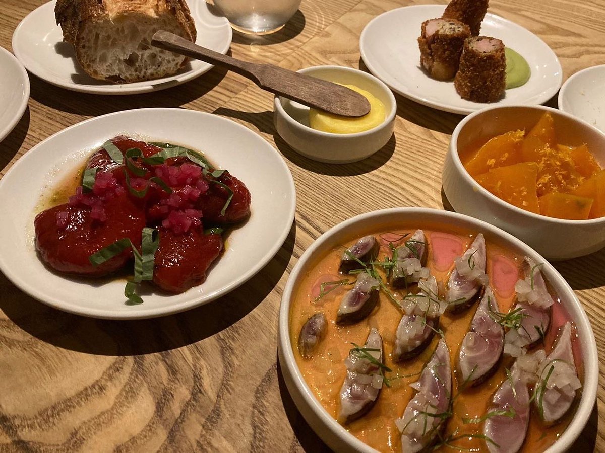 Delicious cooking from Chef <a href="/kevinKBburke/">K | B</a> and team <a href="/LibraryStDublin/">Library Street</a> one year old yesterday. Congratulations! #chef #classic #sharefood #turbot #pumpkin #risotto #mackerel #sheepsmilk #chickenwings #sourdough #pepper