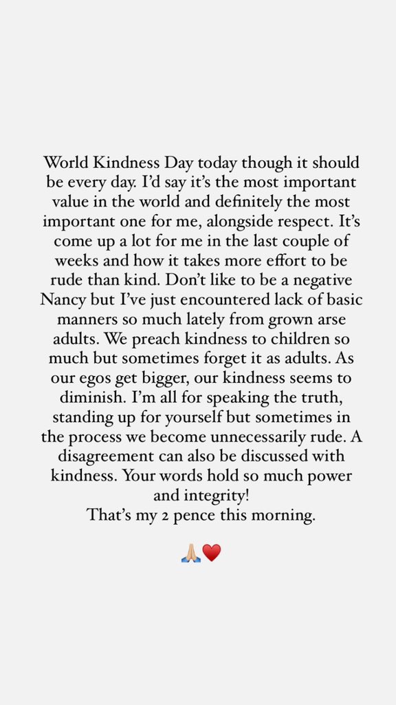 #WorldKindnessDay ♥️