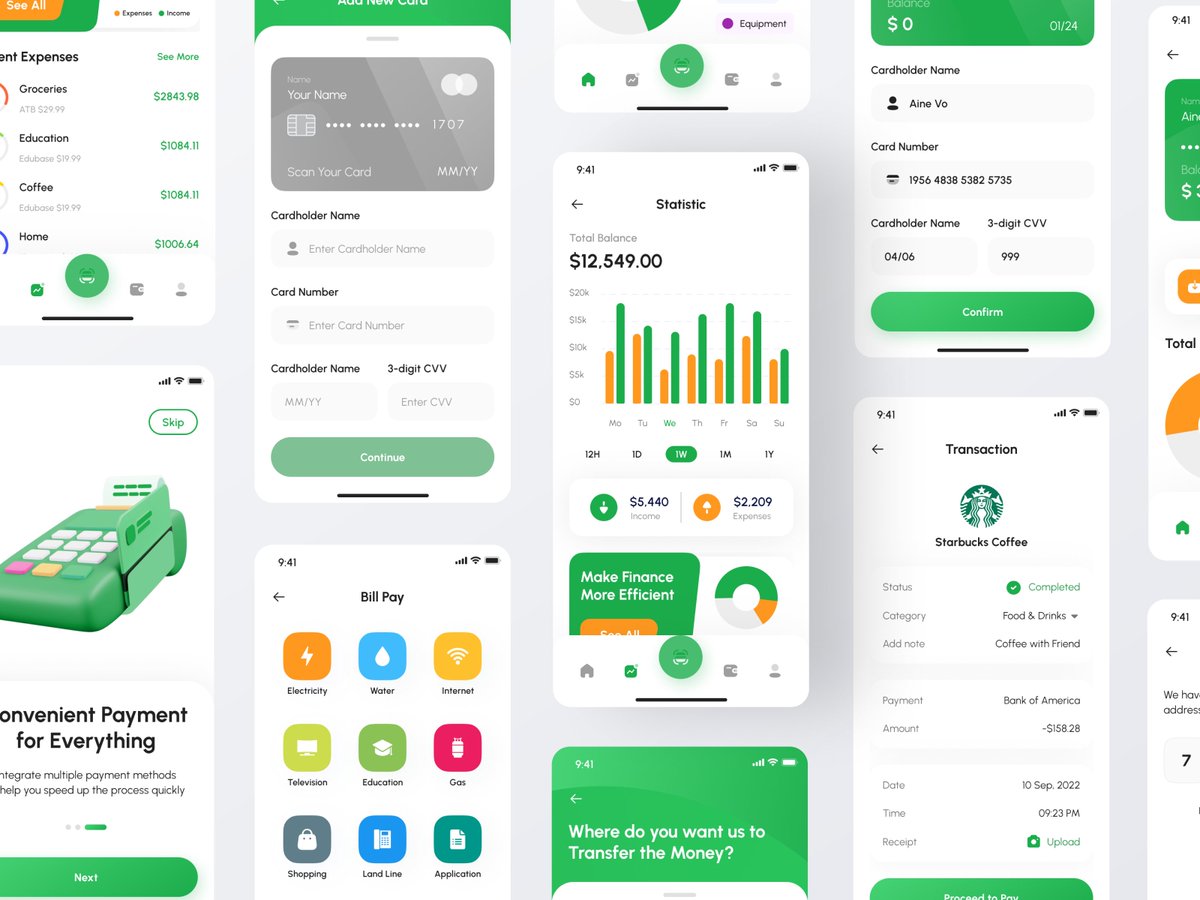 aine_vo's tweet photo. Omi - Finance App UI Kit
Omi is a high-quality Finance App UI Kit with 100+ screens and is easy to use with a clean, neat, and modern design. Available Light &amp; Dark theme in Figma file.
https://t.co/7rfalxrni7

#uikit #financeapp #appdesign #uidesign #uimega https://t.co/J9Y6sw1EP5