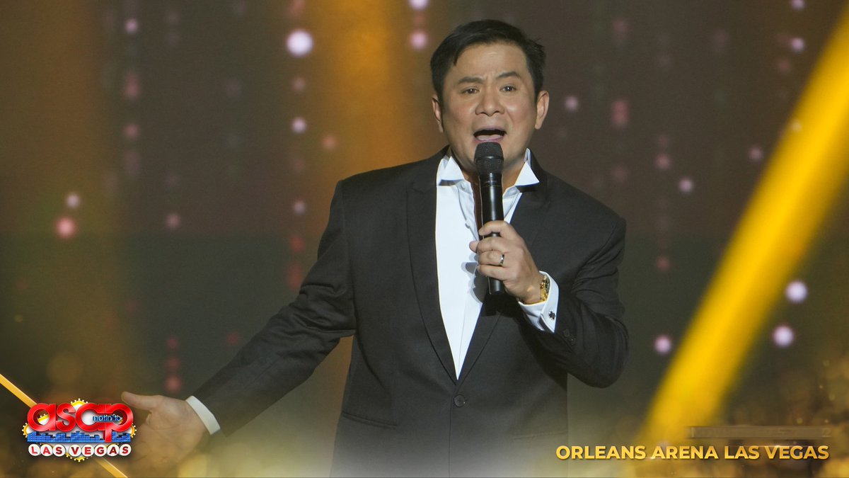 ASAPOfficial's tweet photo. OPM King Ogie Alcasid perform “KAIBIGAN” on the special edition of The Greatest Showdown! 

📸 @sthanlee 
#ASAPinVEGAS https://t.co/RKZBR20NRz