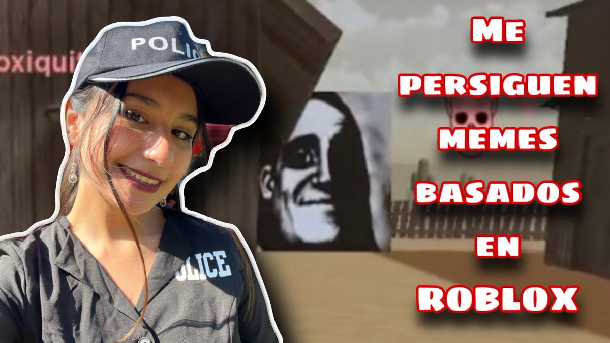 pizip_'s tweet photo. ME PERSIGUEN MEMES BASADOS EN EL ROBLOX y yo vestida de policía dandole ... https://t.co/Topxq1izaJ https://t.co/POdRrgQsxb