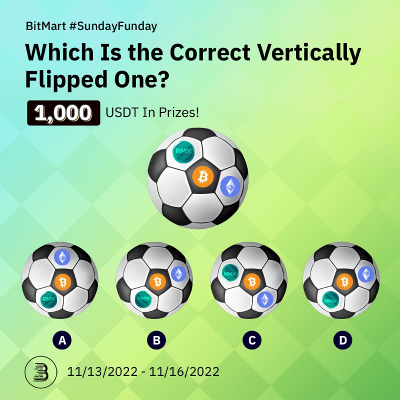 BitMartExchange's tweet photo. It's #football season ⚽️ Find out which one is correct for a shot at 20 $USDT 🤑

1️⃣ Follow us, RT &amp; tag 3 friends
2️⃣ Sign up: https://t.co/e1Z81t3yTw
3️⃣ Fill in the form: https://t.co/CyFInlI21Z

50 lucky users will share 1,000 USDT when comments reach 3k 🎁

#BitMart #WorldCup