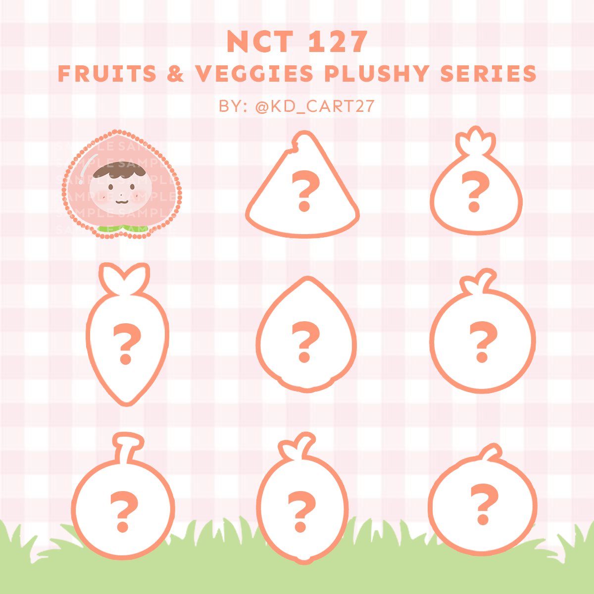 nct_toyshop's tweet photo. The first to be revealed in the Fruits &amp; Veggies Plushy Series...

Peachy Boy Jae 🍑

Who's next?
🍑🍉🧅🥕🍓🍊🍒🍋🍅

Samples Coming 🔜 https://t.co/skgU2UY8eD