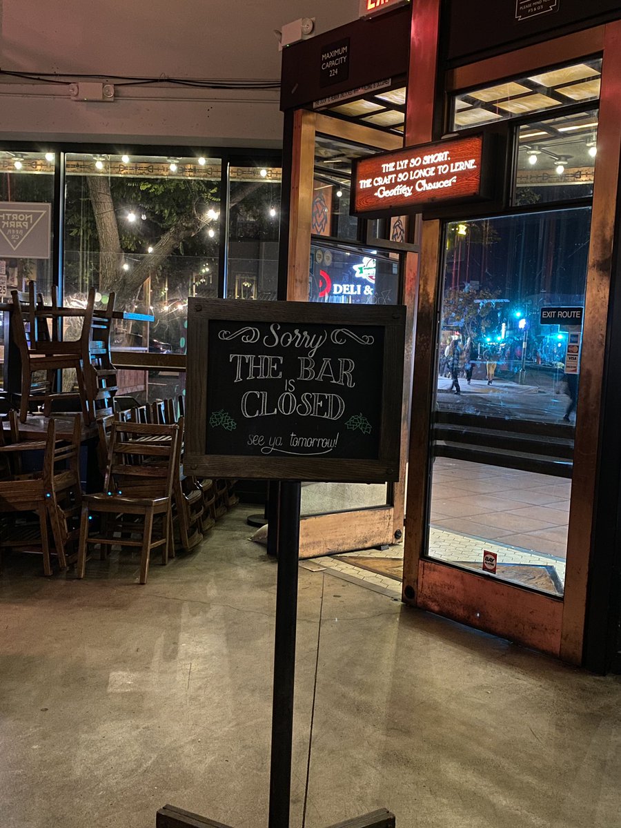 AgentBaz's tweet image. Good little solo jaunt to Downtown NP this evening to conclude #SDBeerWeek ‘22.  @NorthParkBeerCo Danker’s Hill and then an out of house beer, Alvarado Black Label Mai Tai Triple IPA. Both good. Obviously I have no idea about beer, but with ABV glad to be in walking distance!😂🍻