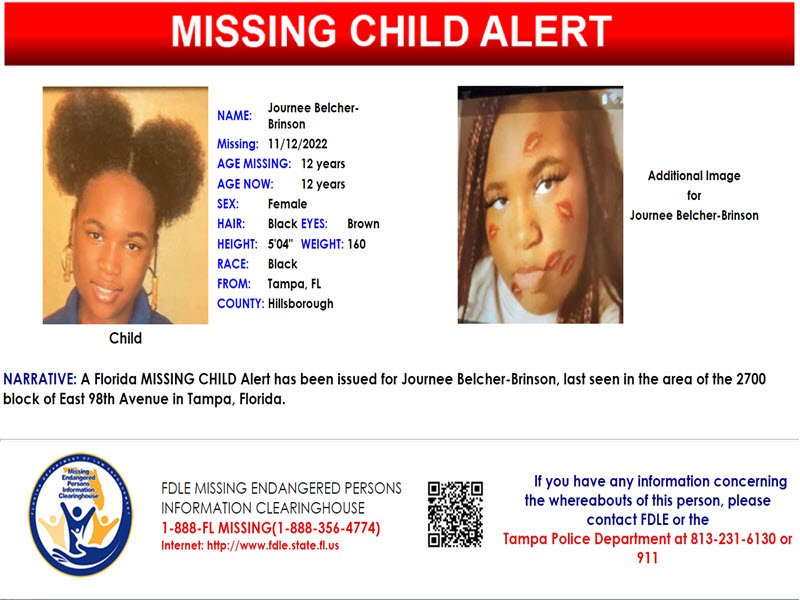 FDLE on Twitter "Please share this post! A Florida MISSING CHILD Alert