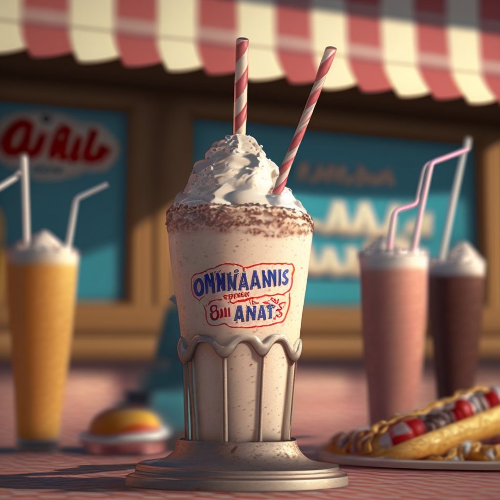 ThisIsRobotFood's tweet photo. Milkshake. ๐ฅค
#robotfood #aiart #midjourney #aifood https://t.co/mCAuNc0Oev
