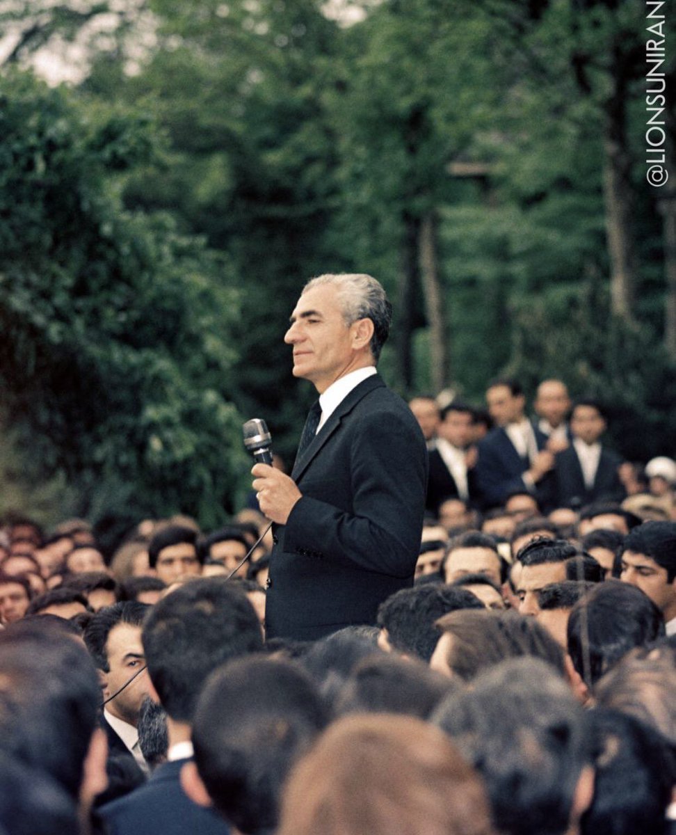 امریکا منشور کوروش رو کپی کرد آزاد شد
اروپا تمدن ایران رو کپی کرد متمدن شد
ترکیه طرح توریست مازندران رو کپی کرد و پولدار شد،دبی طرح مهندسی کیش رو کپی کرد ثروتمند شد، و‌ همه ی اینها طرح های شاه بودن برای ایران💜
#مهسا_امینی #جاویدشاه