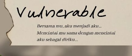 tentangceritaAU's tweet photo. BTS Local AU

[YOONGI × OC × JIMIN] 

^VULNERABLE^

Bersama mu, aku menjadi aku...
Mencintai mu sama dengan mencintai aku sebagai diriku... https://t.co/wP1YCIUiQV