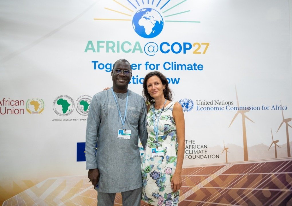 Well done #COP27 mate! 👏🏽👏🏽
One more week to go!
(Mr. and Ms. #AfricaCOP27)
<a href="/AfDB_Group/">African Development Bank Group</a> <a href="/AronaSoumare/">Arona Soumare</a>