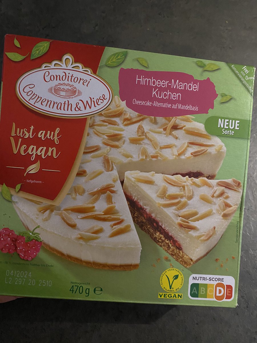 Mit Aaaaaabstand der beste #Kuchen der #vegan|en #Coppenrath &amp; Wiese Reihe. 

Platz 2: #Donauwelle
Platz 3: #Bienenstich 

#govegan