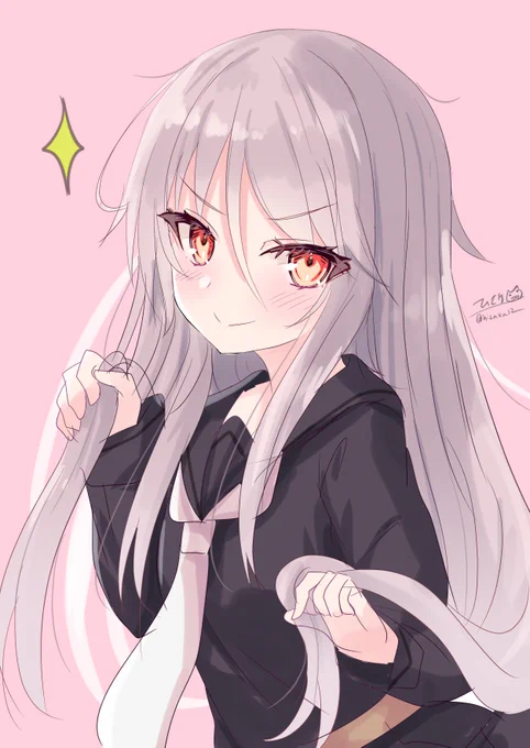 「また強くなってしまった……」菊月#艦これ版深夜の真剣お絵描き60分一本勝負#艦これ版真剣お絵描き60分一本勝負_20221112 