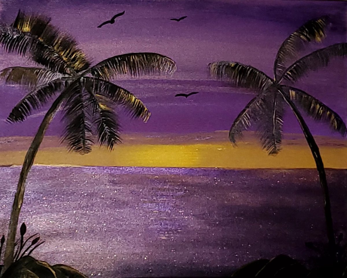 #AcrylicPainting 
#Sunset #ArtistOnTwitter 
<a href="/ArtMutuals/">Art(ist) RT & Support! ✩｡:*•.★✼☆｡.</a>
