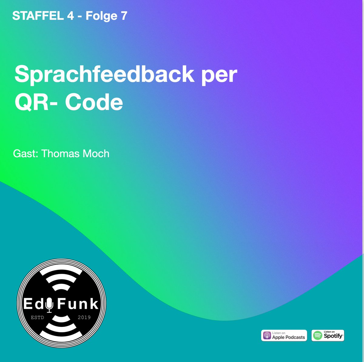 Heute gehts um Sprachfeedback - unbedingt reinhören🎙️#twlz #podcast #edufunk