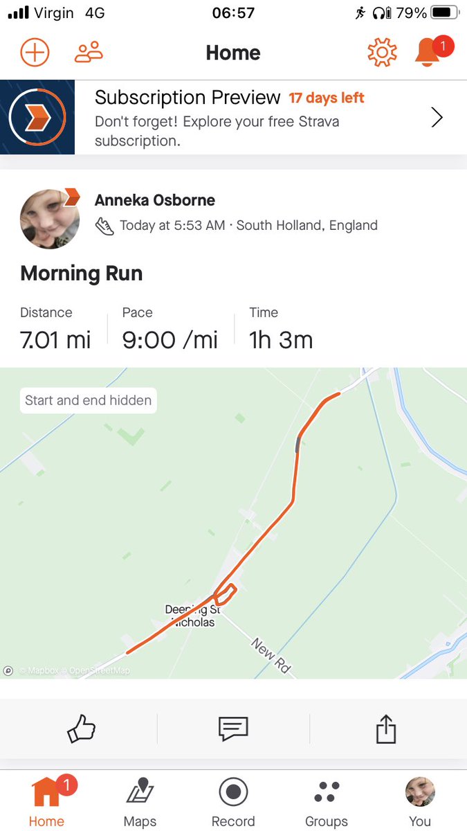 IndieAnnie's tweet photo. Up and out. Mental battle won! Such a dismal morning ๐ถโ๐ซ๏ธ Foggy, damp and chilly! Buuuuuuut, miles run for @Twittachallenge for the #sonicstriders #wintersprinters https://t.co/bNL4SA1bTA