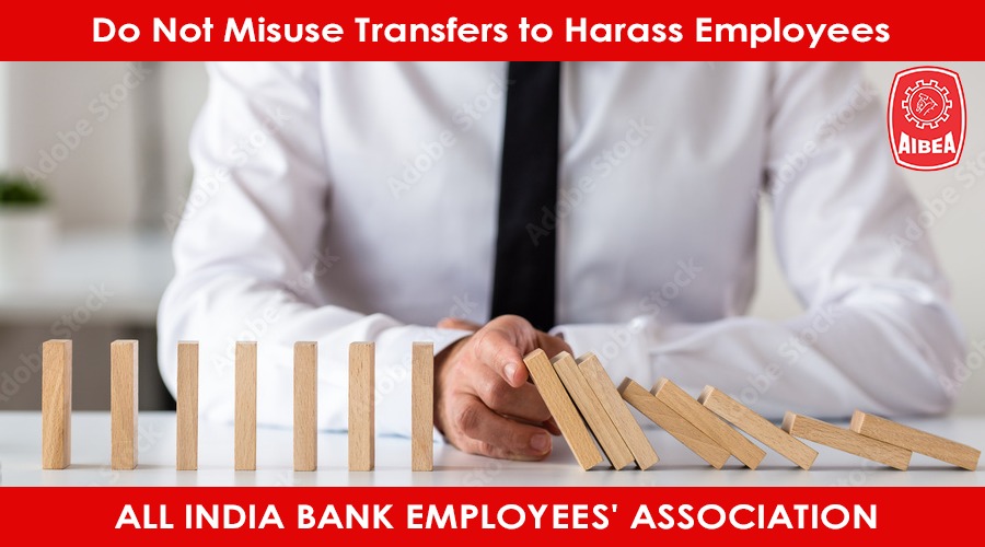 stenimaria's tweet photo. Transfers should not be used as a tool for harassing employees or targetting trade unions. Nov 19 #BankStrike @ChairmanIba @DFS_India @centralbank_in @LabourMinistry @ChVenkatachalam @BSeethaRambabu2 @NagarRajen @Anirudh86074091 @RajeshBansal21 @SKGauta86287284 https://t.co/LeYpZjFtwa