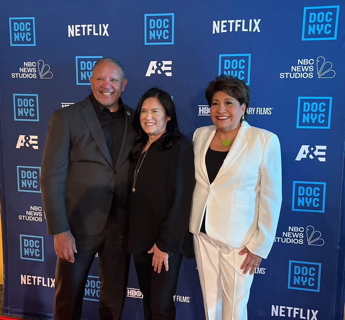 JMurguia_Unidos's tweet photo. Incredible night with my great friend @MarcMorial and the legendary @BarbaraKopple at the premiere screening of the long-awaited and deeply moving film, #GumboCoalition at @nycdocfest. So proud to be joined by my family at this wonderful event! https://t.co/1m6Mz0zYw5