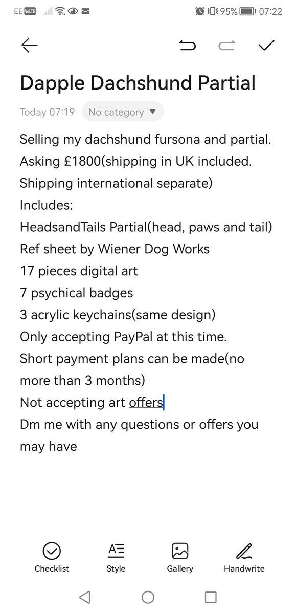frecklepeachfox's tweet photo. Dapple dachshund partial and character for sale! Need gone asap! 
#fursuitforsale #fursona #furry #furryfandom #fursuitforsaleUK #fursuitpartial #fursuit https://t.co/zN7ZfNWhUm
