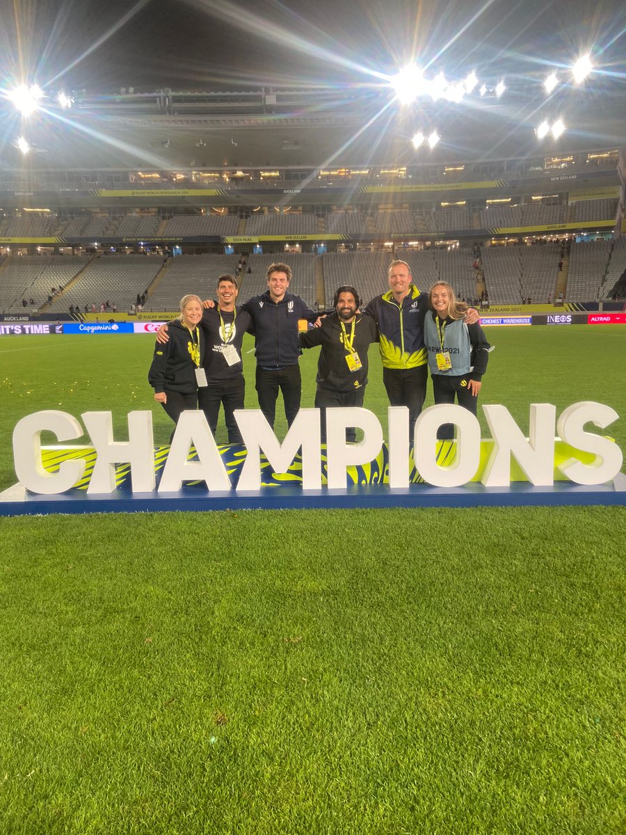 Record-breaking crowd of 42,579 at the final ✅️
Incredible rugby on display ✅️
Electric atmosphere ✅️

#RWC2021 has been epic 🙌🏻