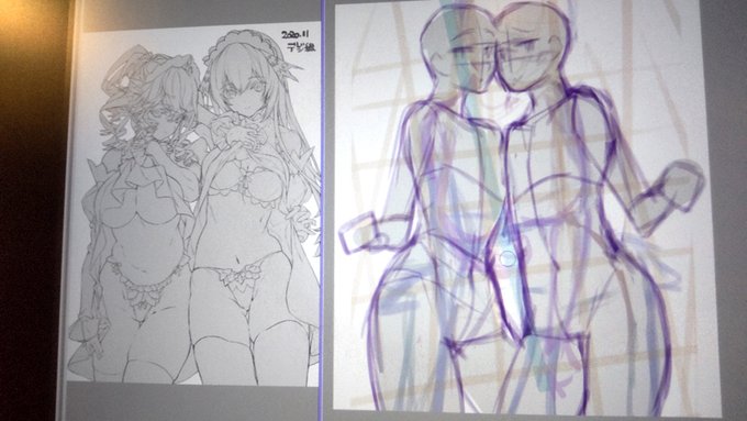 構図がなんも思い浮かばんので過去作を堂々とぱくっていきたい
いやこれは連作 