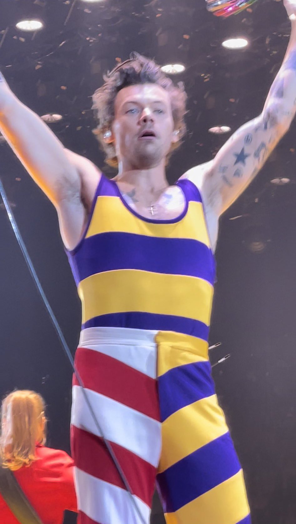 HL Daily On Tour on Twitter "Harry almost getting hit by something a