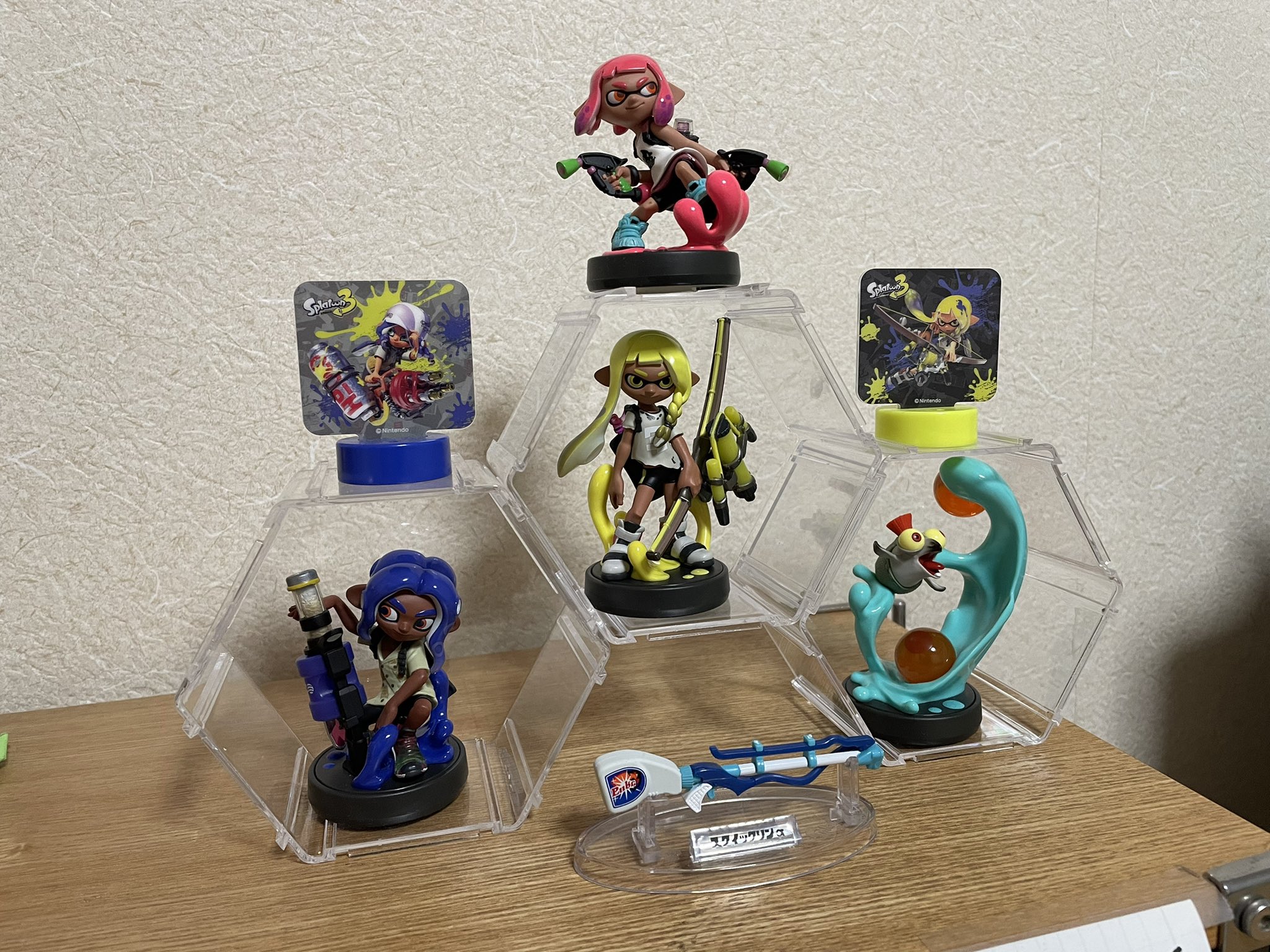 スプラトゥーン フィギュア 14体セット セリアケース ねぎとろ/森のスプラ🌲🌲🌲 on X: