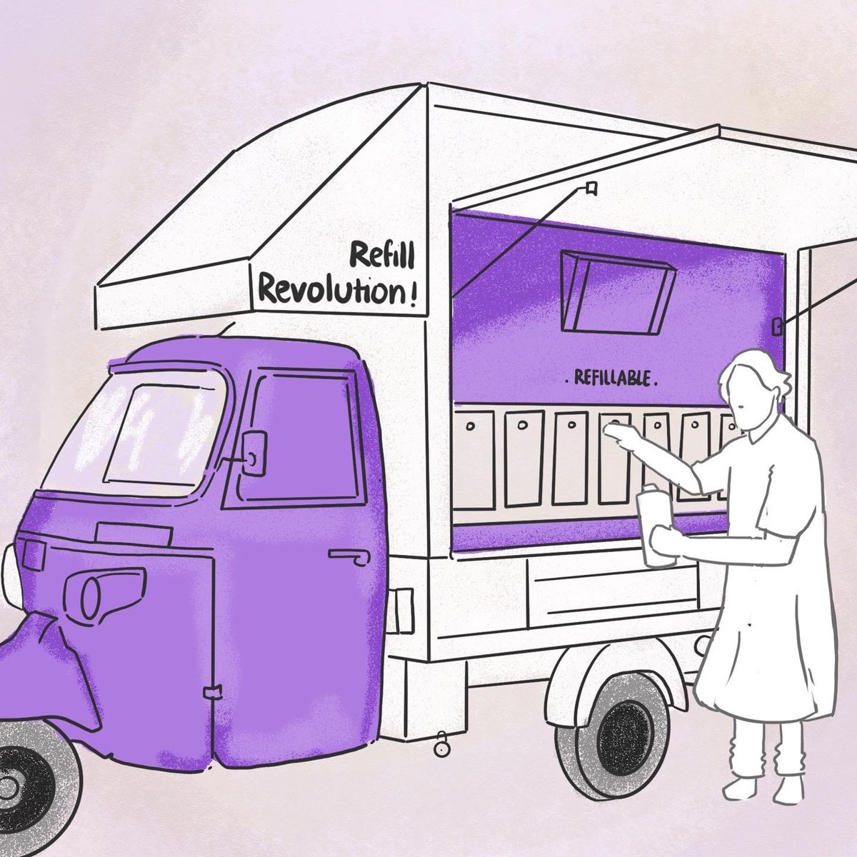 Refillable tweet media