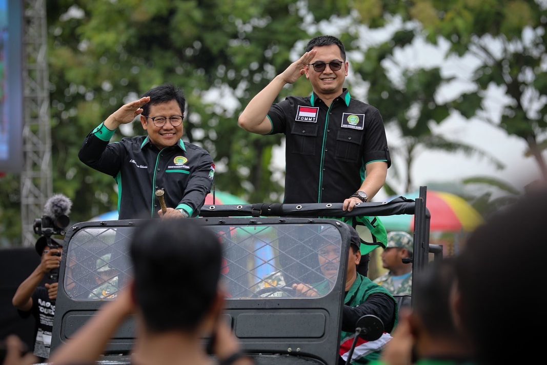 Ketua Umum DPP PKB Gus Muhaimin memimpin Apel dan Upacara Sumpah Setia 5000 kader Garda Bangsa se- Jawa Timur.

<a href="/cakimiNOW/">A Muhaimin Iskandar</a>
<a href="/tommykurniawan7/">TOM KUR official</a> 
<a href="/Gardabangsaa/">Garda Bangsa Media</a> 

#gusmuhaimin #muhaiminiskandar 
#gusmuhaimin2024