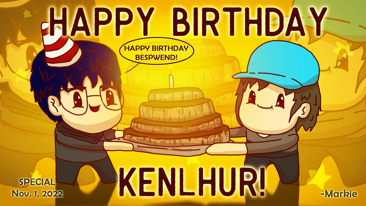 markie_do's tweet photo. FIRST UPLOADED: Nov 1, 2022 
Birthday boy, KENLHUR! 
#Art 
#DigitalArt https://t.co/XU5Dsog6D5