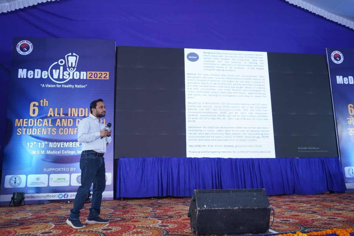 MeDeVisionOrg's tweet photo. DAY_2 

Session - 1
Poster/Paper Presentation

#6thMeDevisionConf2022 https://t.co/W0pvT0JX27