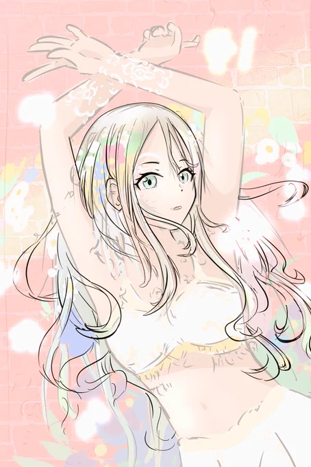 年の締めくくりでパルミーさんの8周年イラコン参加しようと思います(*•̀ᴗ•́*)و ̑̑まだカラーラフも定まってませんが、ゆっくり仕上げていきたいと思います('•ᴗ• ก )՞ ՞ #イラスト 