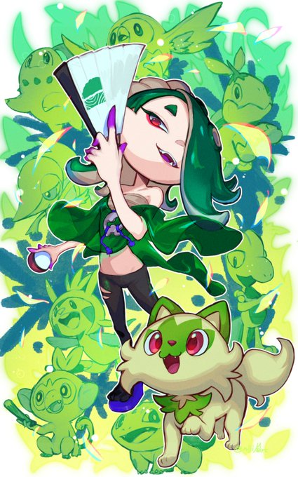 くさタイプ陣営!おきばりやす～!🍀🍀🍀
#Splatoon3 #スプラトゥーン3 